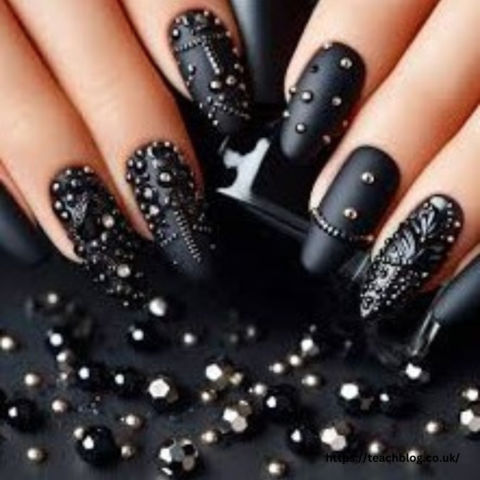 Simple Black Nail Designs